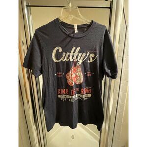 2 ITEM TEESHIRT BUNDLE - Cutty's Boxing - Maryland Crabs Shirt - L - Y2k Vintage